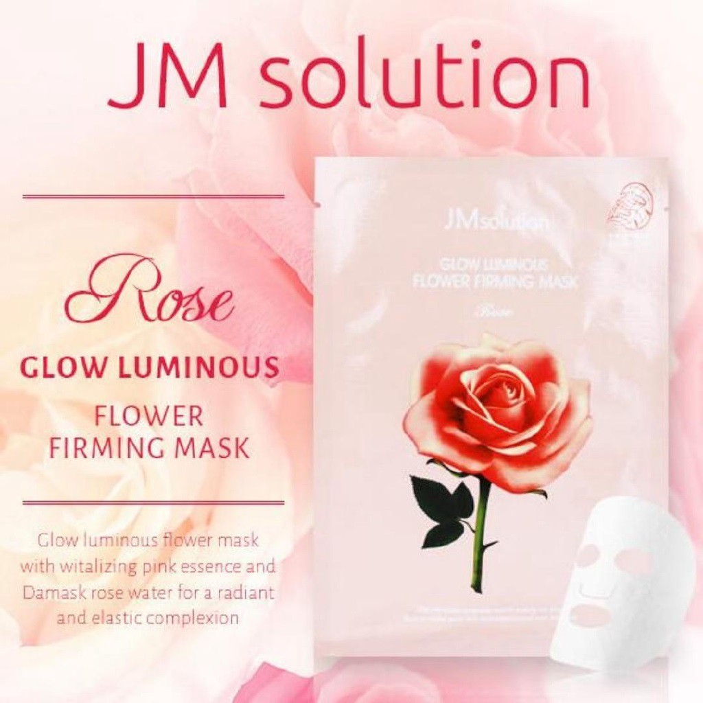 [Mã COSCOCOT4 -8% đơn 250K] Mặt Nạ Làm Săn Chắc Da JM Solution Glow Luminous Flower Firming Mask 30ml