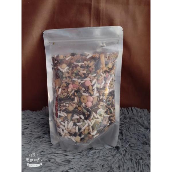 Thức ăn gói nữa kí loại ngon cho chuột hamster