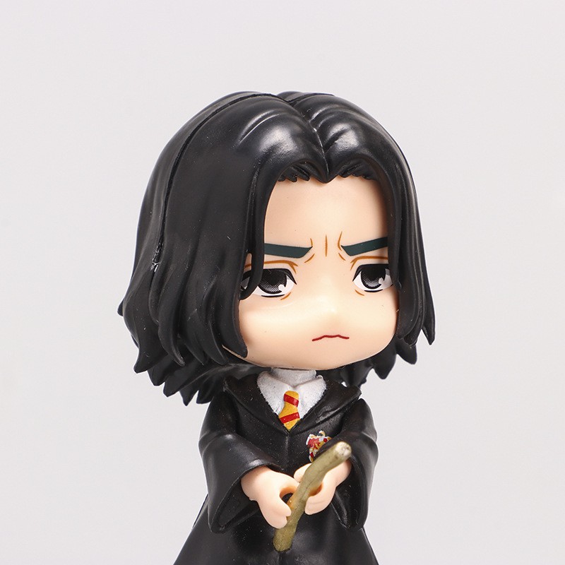 ✨In stock🎁The second generation 5 Harry Potter figures anime surrounding cartoon Snape Luna Malfoy doll toy ornaments