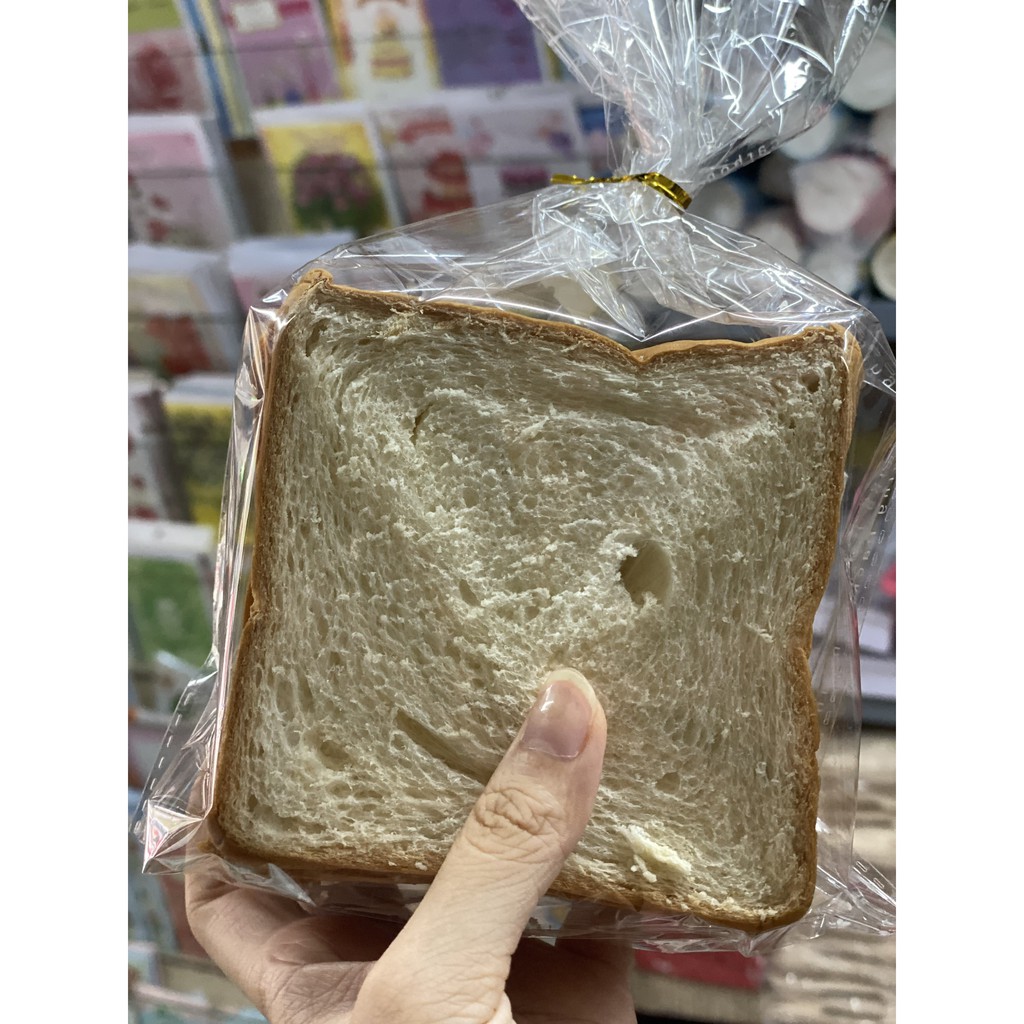 100 cái túi đựng bánh mì bánh gối trắng trong mẫu mới lúa mì