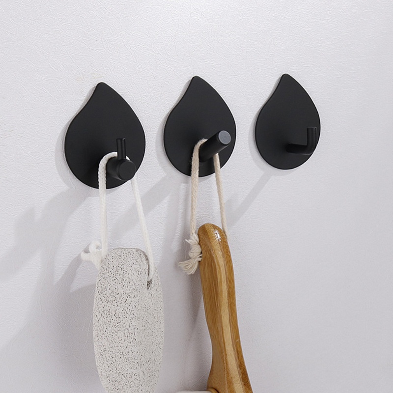 Set 4 Móc Treo Đồ Dán Tường Bằng Thép Không Gỉ Chất Lượng Cao