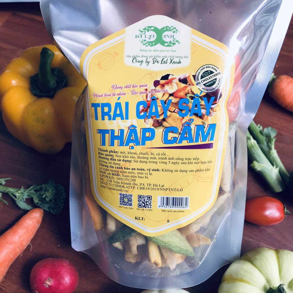 Trái cây sấy thập cẩm 250g - Đà Lạt Xanh