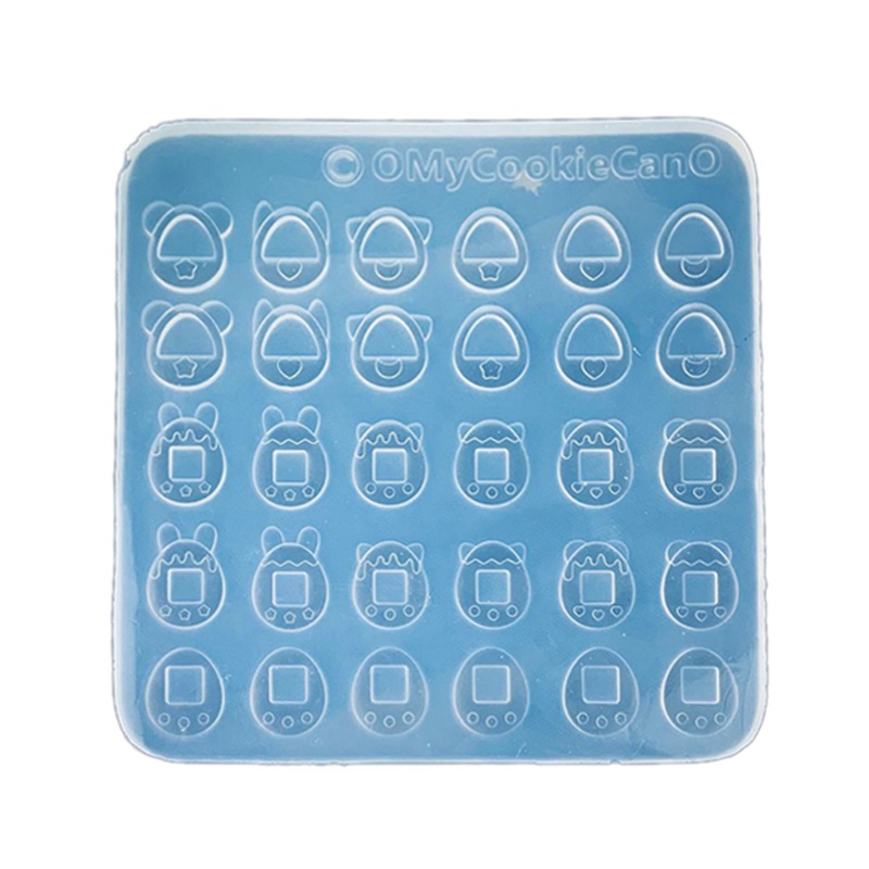 Khuôn Silicon Trong Suốt 30 Ngăn Làm Kẹo Hình Nàng Tiên / Ngôi Sao