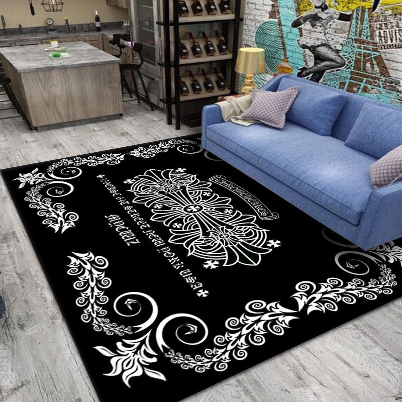 Thảm trải sàn phòng khách/phòng ngủ chống trượt thời trang