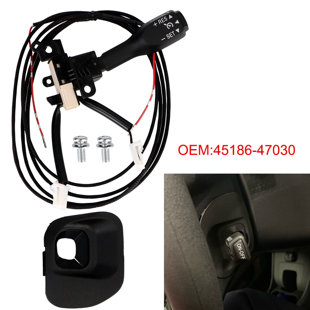 Vỏ Bọc Công Tắc Điều Khiển Hành Trình OEM 84632-34011 34017 0F010 45186-47030-C0 Cho Toyota Vios Yaris