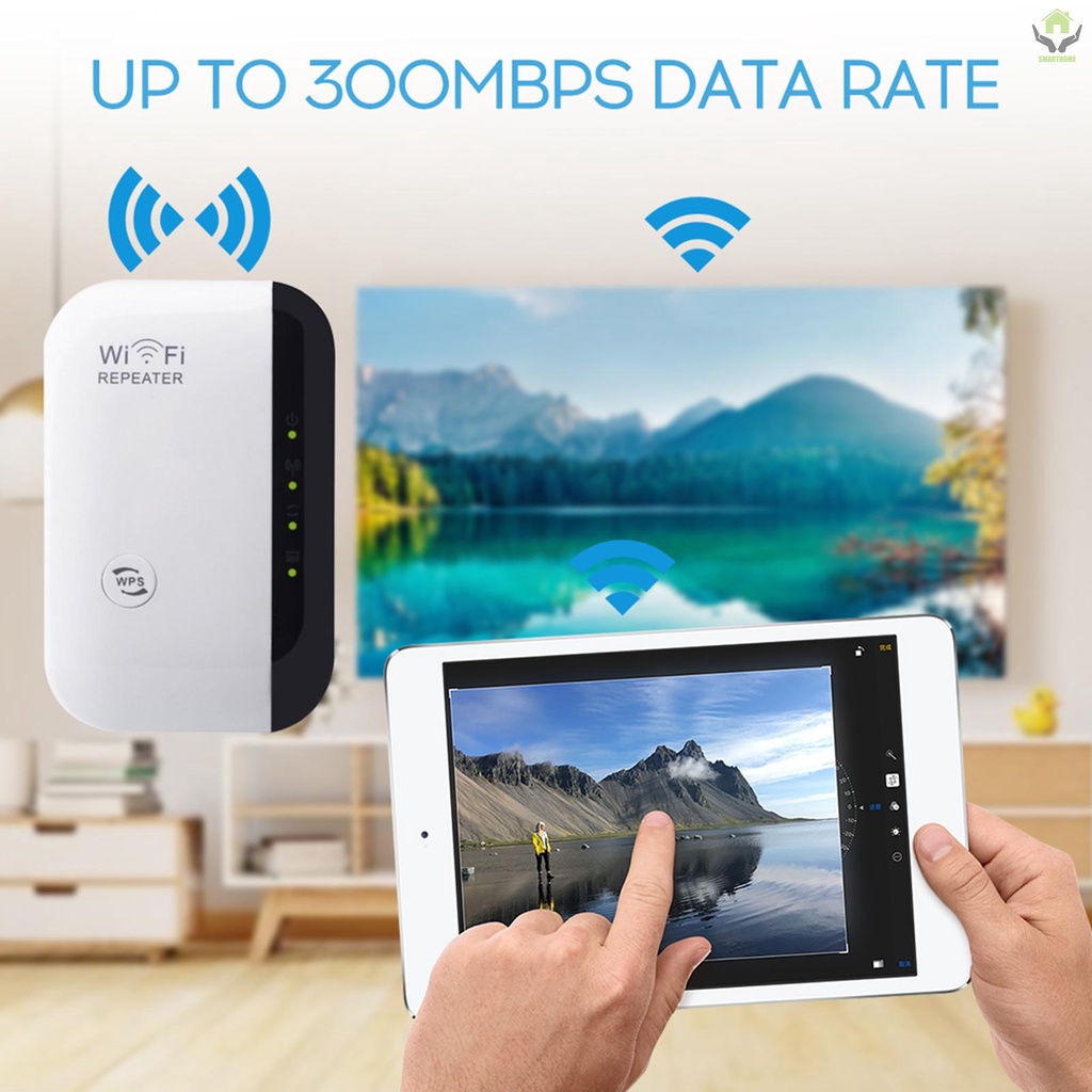 Thiết Bị Khuếch Đại Tín Hiệu Wifi Không Dây 300mbps | BigBuy360 - bigbuy360.vn