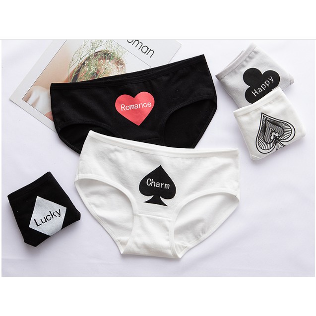 Quần lót nữ cotton đồ lót nữ kiểu dáng Basic mặc hàng ngày đáy 2 lớp vải mịn bộ quần lót dành riêng cho phái đẹp