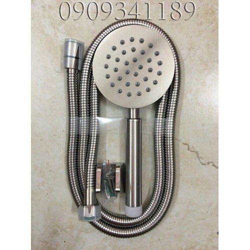 Bộ củ sen lạnh inox 304,tay sen inox 304, bền đẹp