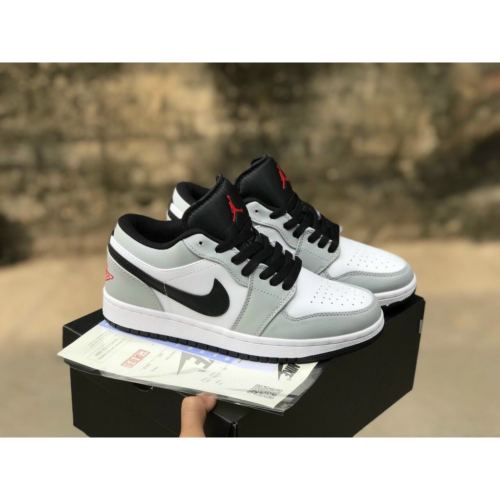 Giày sneaker JORDAN 1 THẤP CỔ MÀU XÁM XANH , giày jodan jd1 paris low | BigBuy360 - bigbuy360.vn