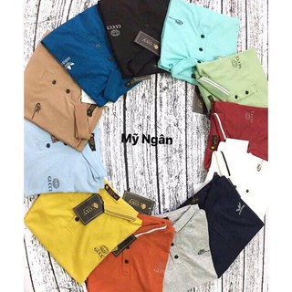 Áo thun có cổ Đỏ đô Nam Nữ Bigsize