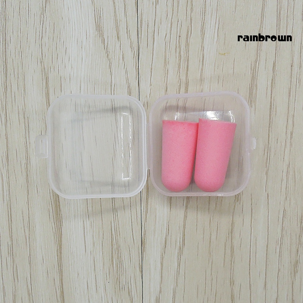 Mềm Nút Bịt Tai Chống Ồn Tiện Dụng Khi Đi Du Lịch