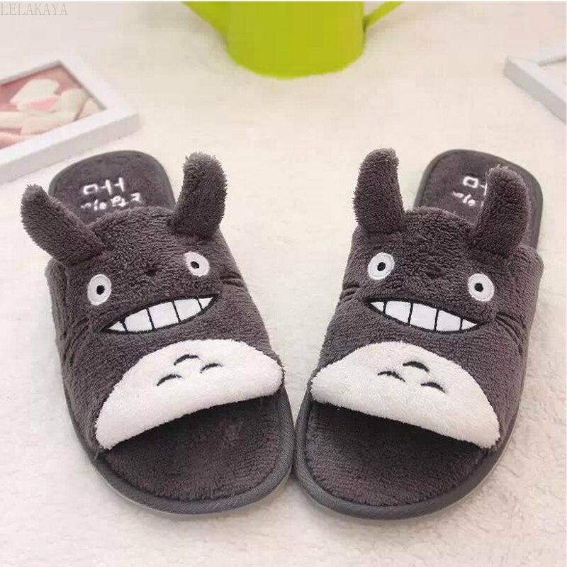 Dép Bông Đi Trong Nhà Chống Trượt Hình Totoro Dễ Thương