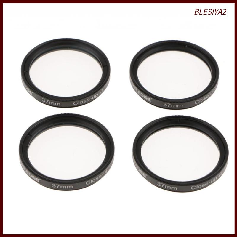 [BLESIYA2]37mm Macro Close Up Lens Filter Kit +1 +2 +4 +10 + Bag for Canon   Sony