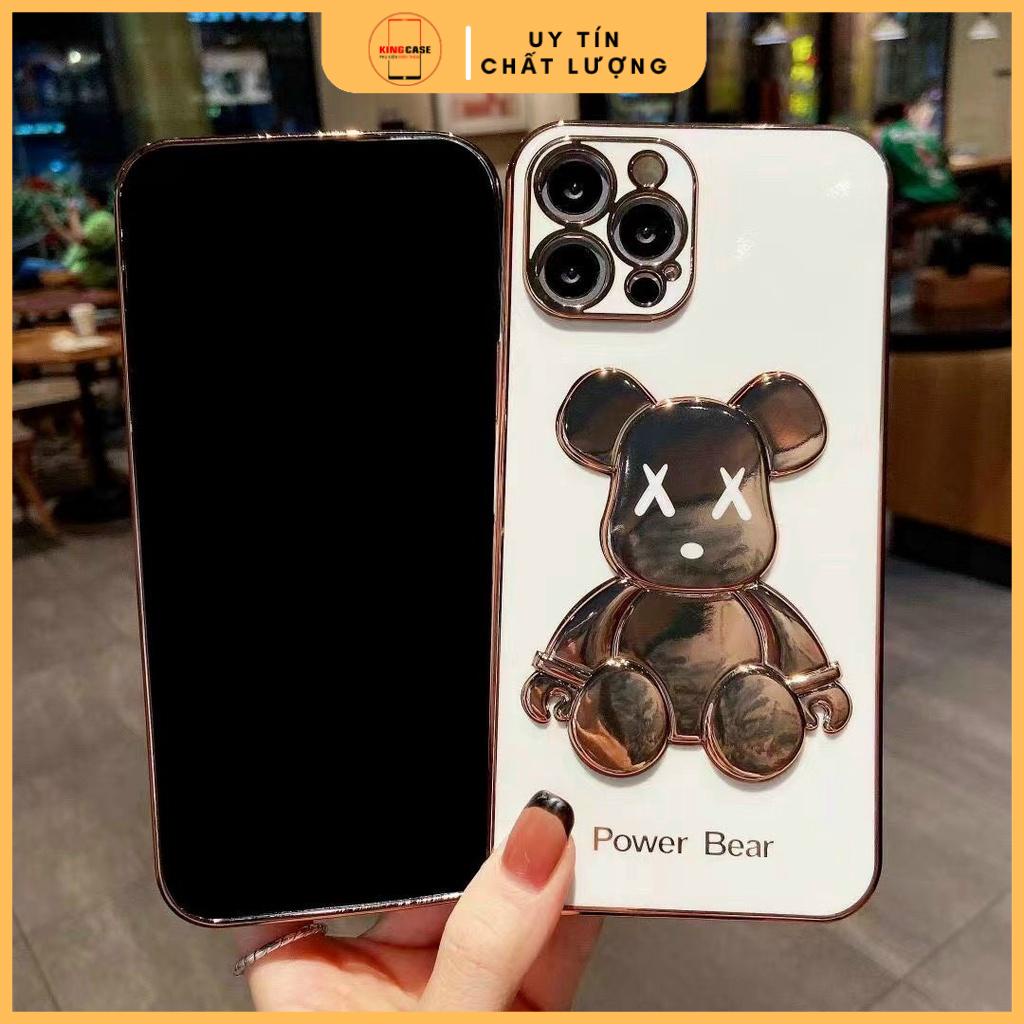 Ốp lưng điện thoại Iphone hình gấu Bearbrick 3D cho IP 11/ 11Pro/ 11Promax/ 12/ 12Pro/ 12 Promax/ 13/ 13Pro/ 13Promax | BigBuy360 - bigbuy360.vn