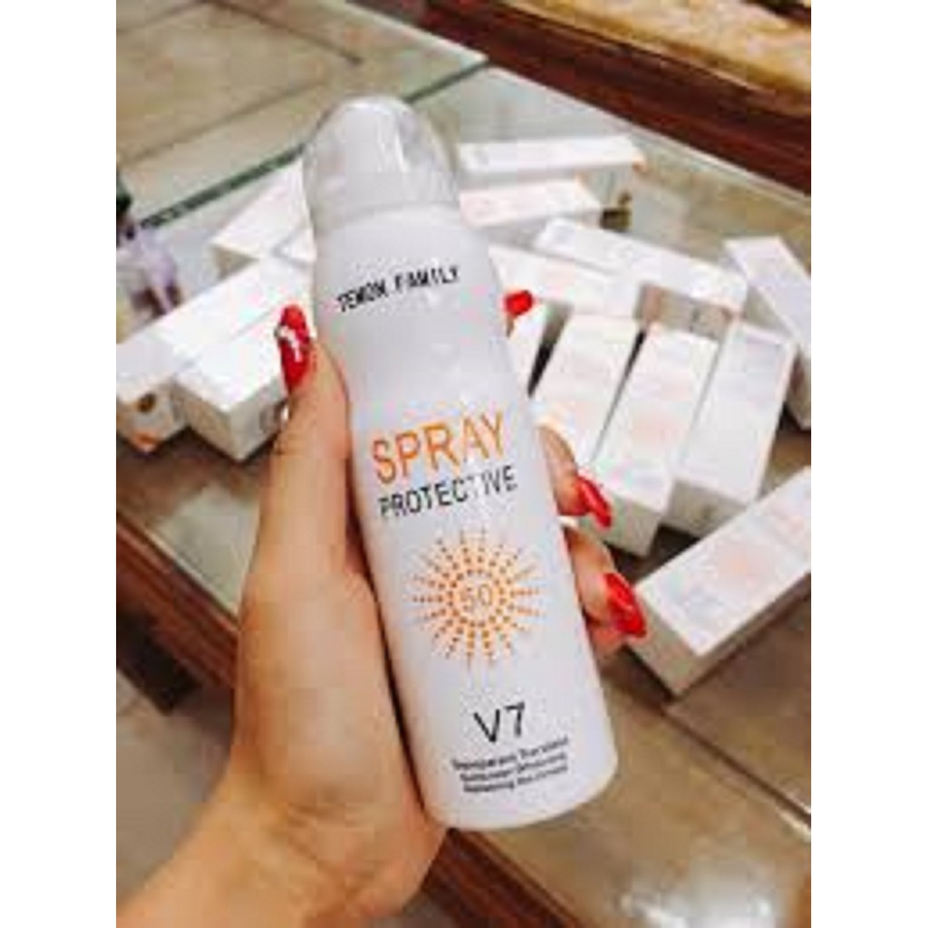 [Sỉ] XỊT CHỐNG NẮNG TOÀN THÂN SPRAY PROTECTIVE V7