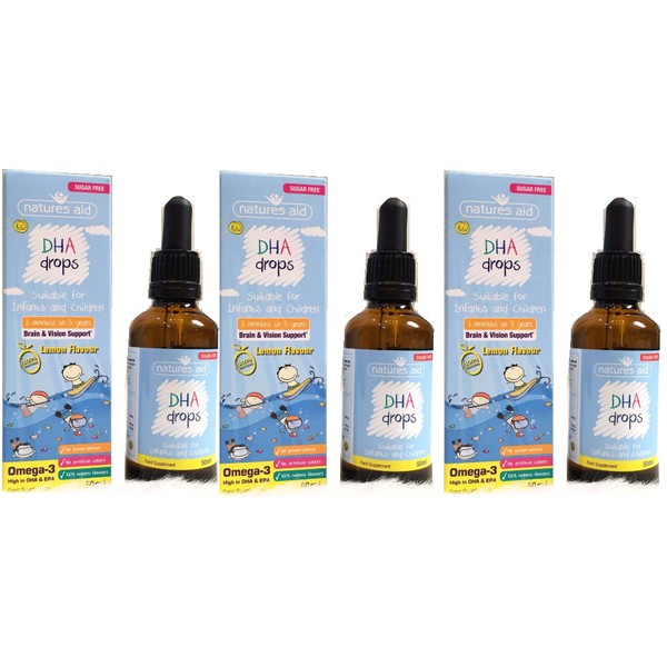 Natures Aid DHA Drops