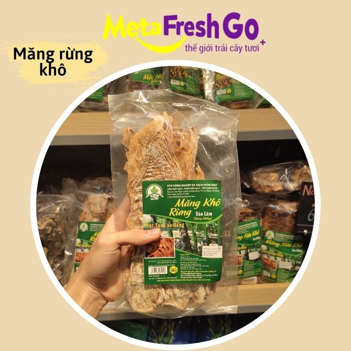 Măng Rừng Khô Bảo lâm Đặc Sản Cao Bằng Gói 200g - Ngon Sạch Không Chất Bảo Quản | Meta FreshGo