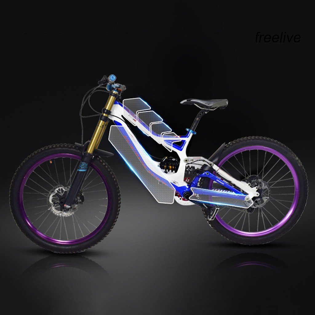 Set 10 Miếng Dán 3D Bảo Vệ Khung Xe Đạp