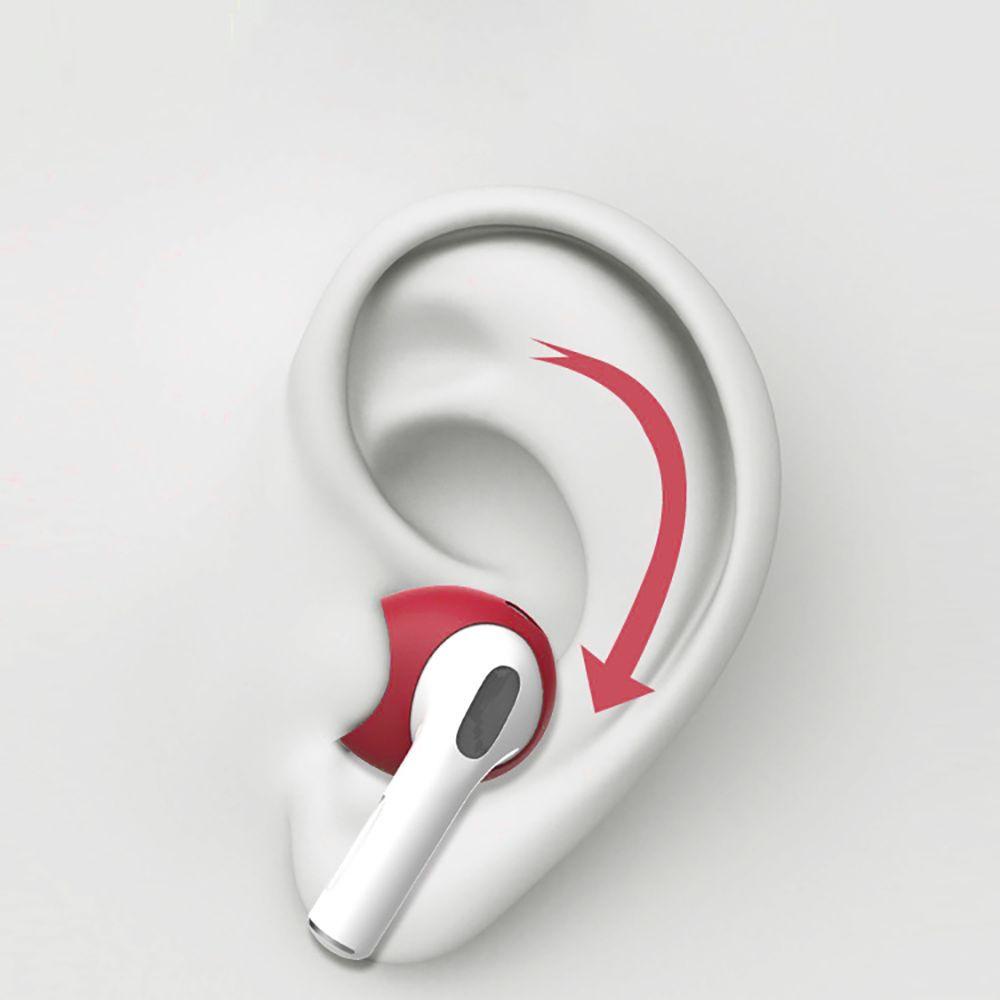 Set 4 / 2 Cặp Vỏ Bảo Vệ Tai Nghe Siêu Mỏng Thay Thế Cho AirPods 3