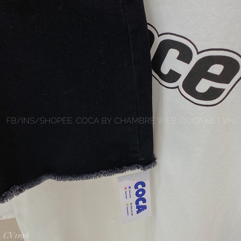 [Mã FAXANH55 giảm 10K đơn 50K] [CV1196]🎧 Chân váy bò đen cạp cao 2 cúc vải co giãn tôn dáng (Có sẵn/ảnh thật) | BigBuy360 - bigbuy360.vn