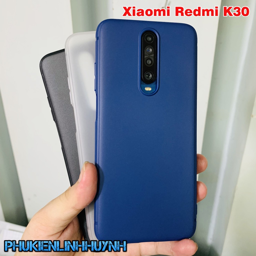 Redmi K30, K30 5G_Ốp lưng dẻo TPU nhiều màu siêu mỏng, ôm sát mặt lưng máy.