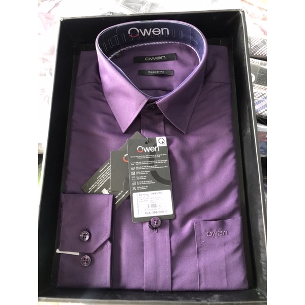 Sơ mi trơn Owen dài tay sale 30%