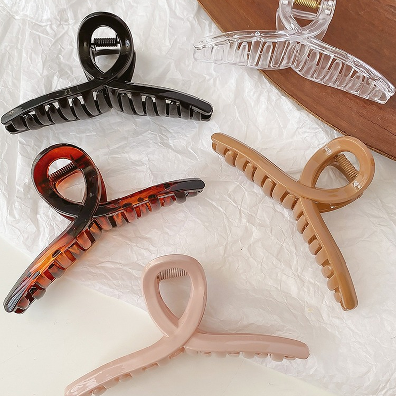 Kẹp Tóc Kiểu Dáng Thanh Lịch Phong Cách Hàn Quốc Cho Nữ