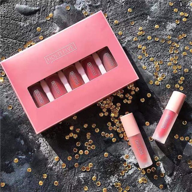 Set 5 Thỏi Son Kem Lì Mini Light Matte Lip Glaze Suite Dupe Fenty Beauty Giorgio Armani