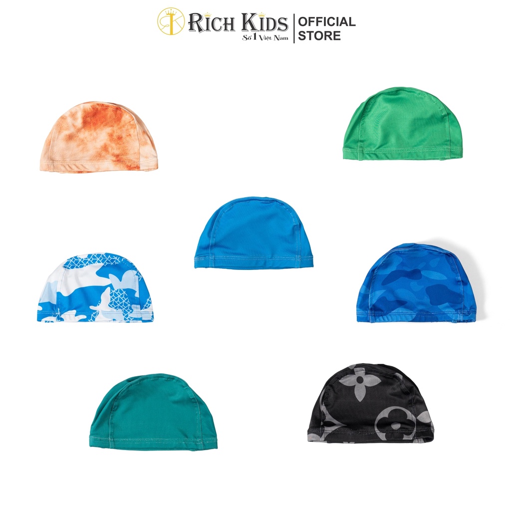 (FreeShip) Quần bơi trẻ em KÈM MŨ, NÓN BƠI RICHKIDS