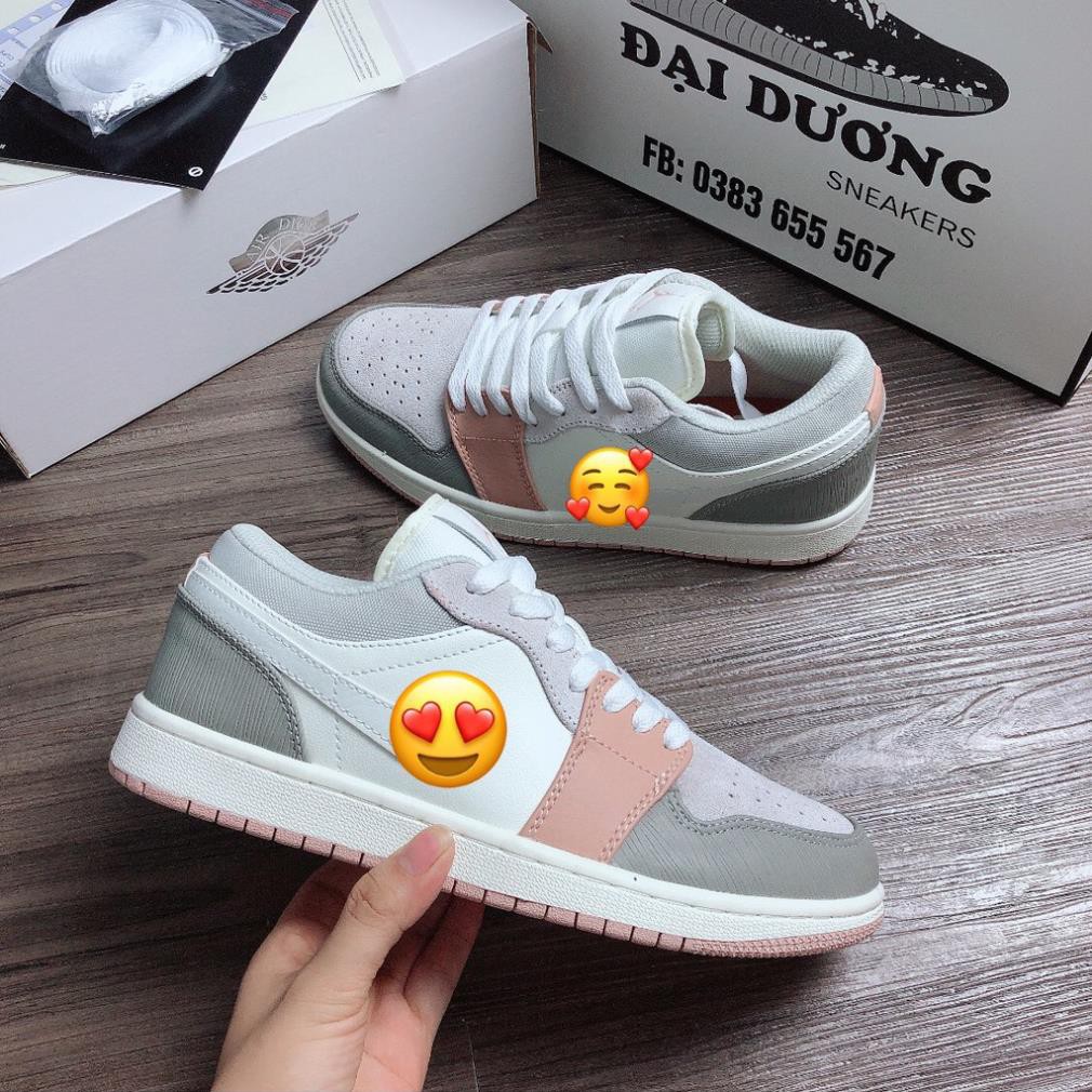 jd MILAN thấp cổ bản trung giày nam giày nữ giày sneakers giày sneaker