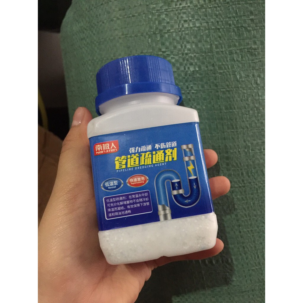 HOT bột thông cống lắp xanh,giúp thông tắc bồn cầu chậu rửa mặt dường ống nước thải luôn thông thoáng