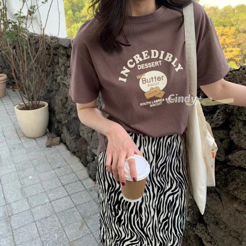 Áo thun nữ tay ngắn incredibly cổ tròn
