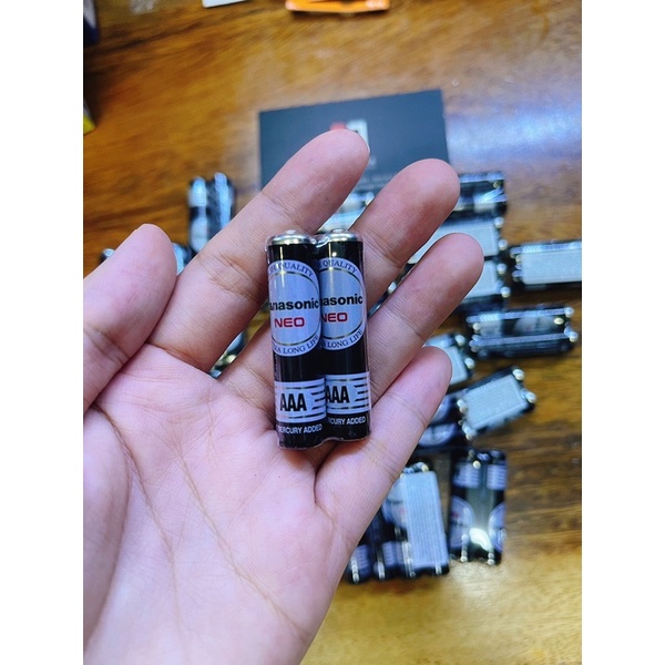 Pin AAA R03 Panasonic Neo Carbon R03NT 1.5V