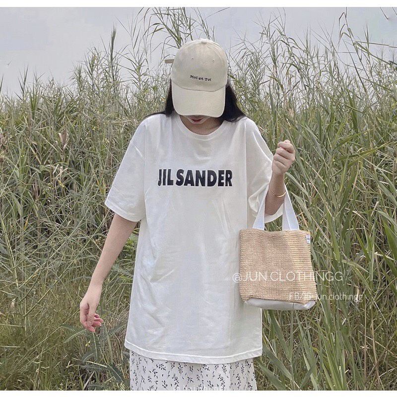 Áo Thun in chữ J_I_L Form Rộng Siêu Hot( Kèm Ảnh Thật)