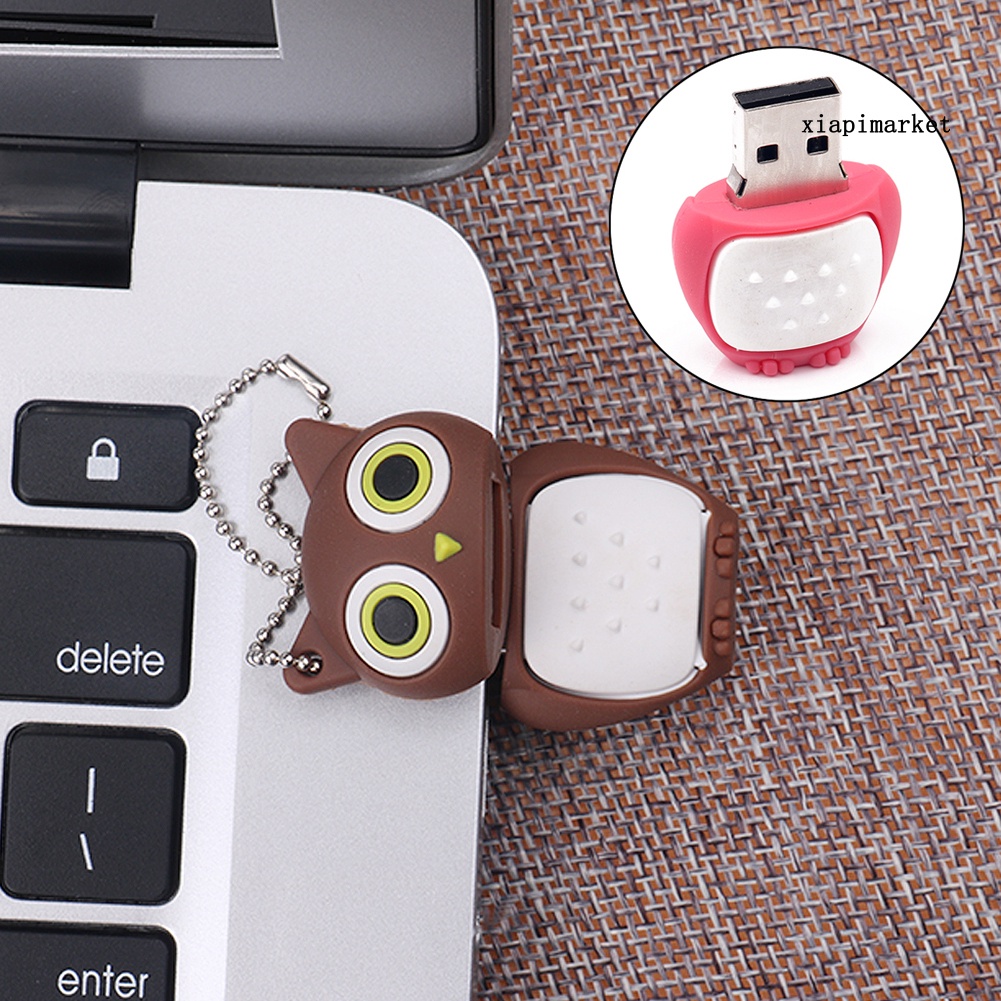 Usb Hình Chim Cú Dễ Thương Sáng Tạo Cho Máy Tính Notebook