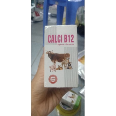Calci B12 Bại liệt trước và sau khi đẻ, co giật ở chó mèo lợn,
