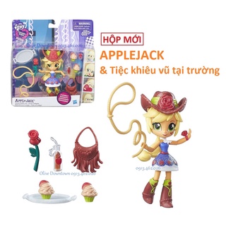 APPLEJACK_💘_HỘP Búp bê Pony 12cm & Phụ kiện - My Little Pony - Đồ chơi VNXK