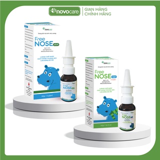 Nước Muối Ưu Trương Freenose Giúp Làm Sạch, Hỗ Trợ Kháng Khuẩn Giúp Giảm Ngạt Mũi Kéo Dài Cho Trẻ Từ 6 Tháng Tuổi H20ml