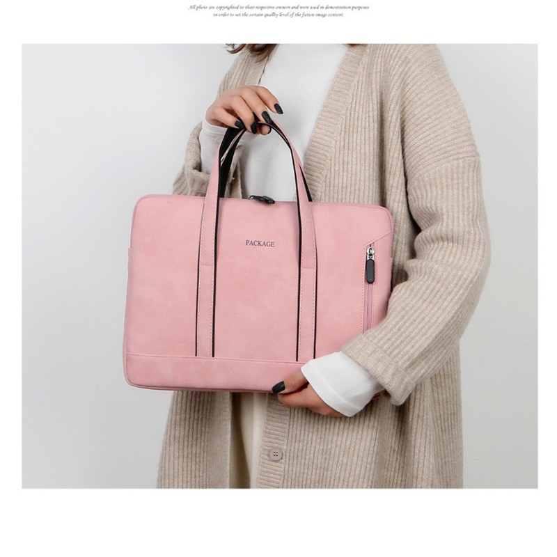 Túi Da Đựng Laptop Chống Sốc Siêu Mỏng Kiểu Dáng Thời Trang