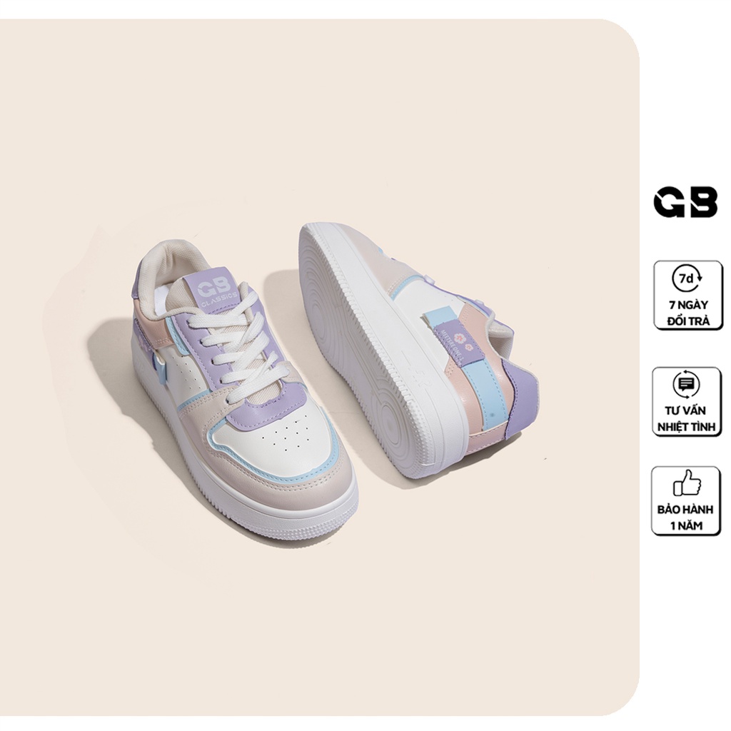 Giày Sneaker Nữ Hàn Quốc Giày BOM Đế Êm Thích Hợp Đi Làm, Đi Học Chơi giayBOM GB Prime Mix Color B1111
