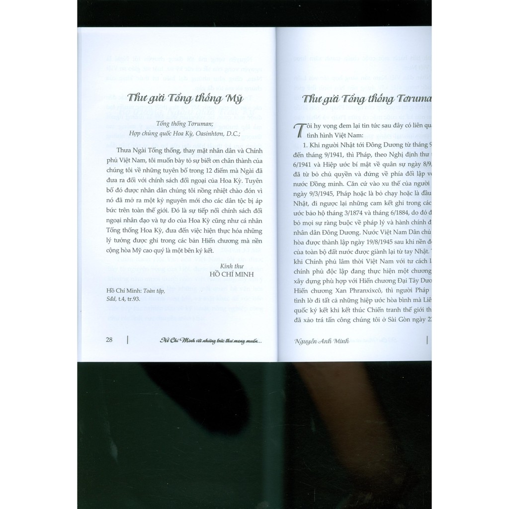 Sách - Hồ Chí Minh - Với Những Bức Thư Mong Muốn Hòa Bình Cho Việt Nam | BigBuy360 - bigbuy360.vn