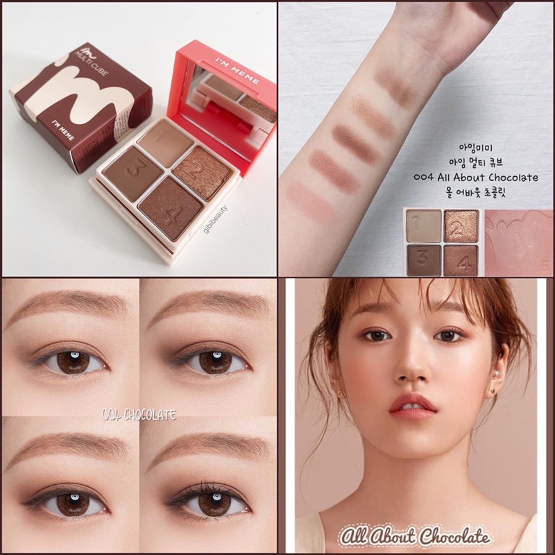 Bảng phấn mắt và má hồng 2 in 1 I'M MEME I'M MULTI CUBE | BigBuy360 - bigbuy360.vn