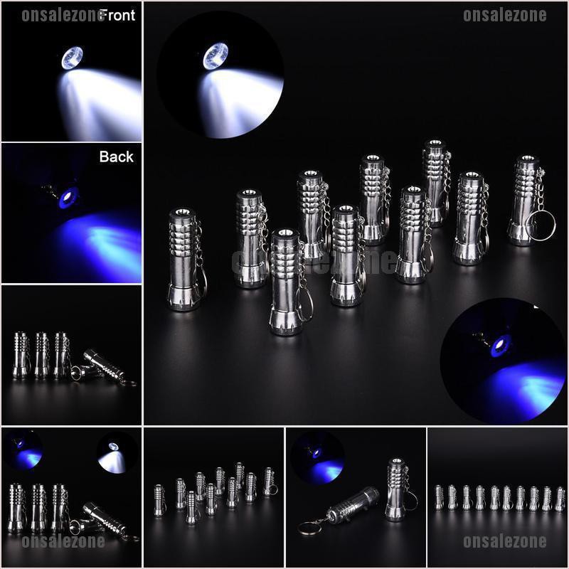 Đèn Pin LED UV Hai Công Dụng Ánh Sáng Tím Siêu Sáng