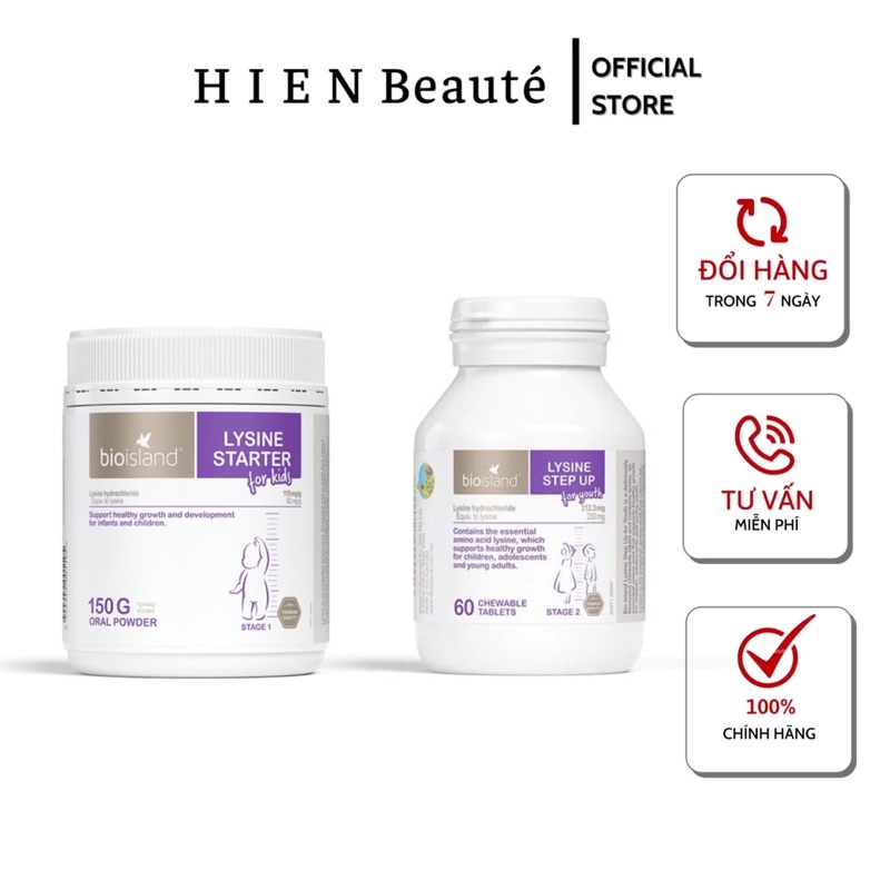 Biosland Lysin Cho Trẻ Em - Hổ Trợ Tăng Chiều Cao Và Tăng Khả Năng Hấp Thụ Canxi