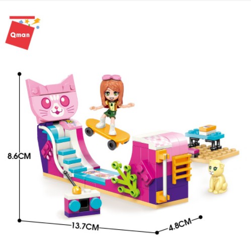 QMAN2027 - BỘ ĐỒ CHƠI LẮP RÁP LEGO LỄ HỘI ÂM NHẠC CHERRY