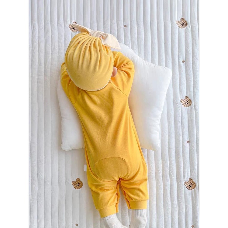 Body dài tay cho bé trai, bé gái dễ thương, bộ liền thân cho bé sơ sinh hình hổ LOTUKA size 3-12kg
