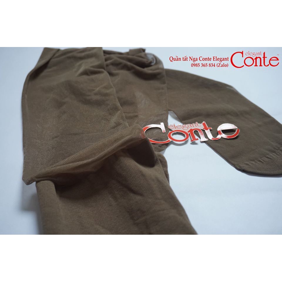 Quần tất giấy Nga Elegant Conte Active 40D thon gọn chân bụng, đùi, màu đen màu da giúp che lông chân và che khuyết điểm | BigBuy360 - bigbuy360.vn