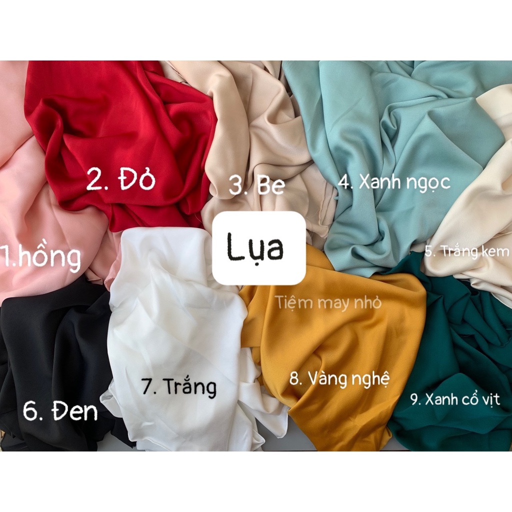 Vải lụa ngọc trai loại đẹp