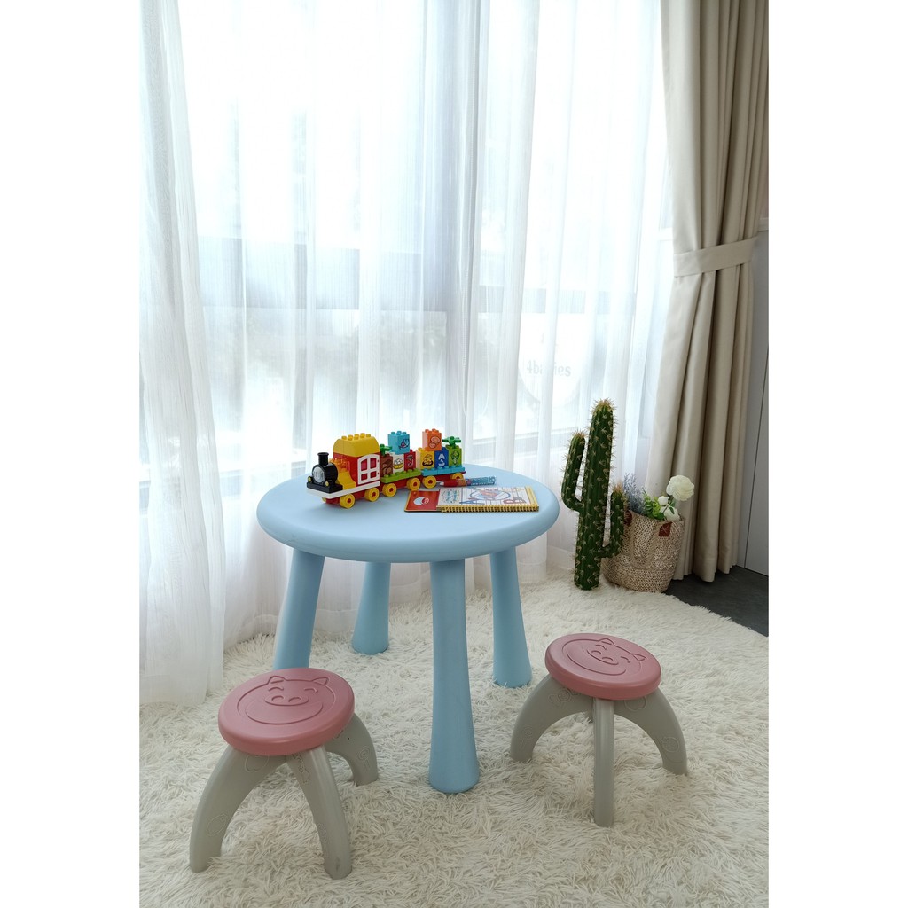 Bộ bàn ghế cho bé ngồi chơi, ngồi tập vẽ Toyshouse - Royalcare - RT01B