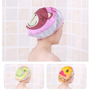 COMBO 2 Mũ trùm đầu khi tắm - chống nước Mũ chụp đầu tránh ướt tóc khi tắm cho bạn gái
- Có nhiều họa tiết xinh xắn, đán